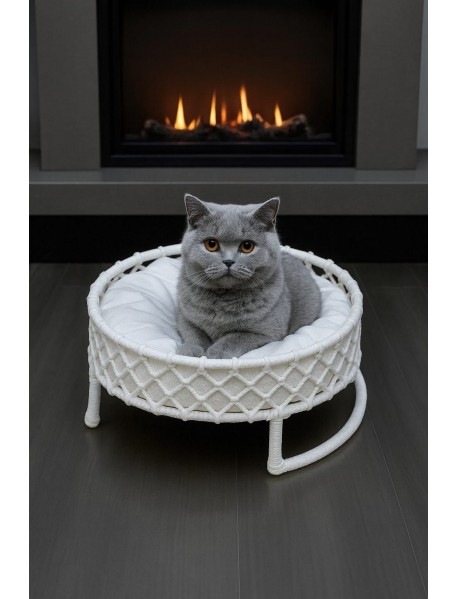 Özel Tasarım El Yapımı Kedi Yatağı – Yumuşak ve Konforlu Özel Tasarım El Yapımı Kedi Yatağı – Yumuşak ve Konforlu