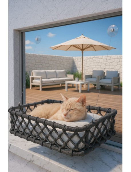 Kedi ve Küçük Irk Köpekler İçin Konforlu Yatak | Yumuşak, Dayanıklı, Şık Tasarım Kedi ve Küçük Irk Köpekler İçin Konforlu Yatak | Yumuşak, Dayanıklı, Şık Tasarım