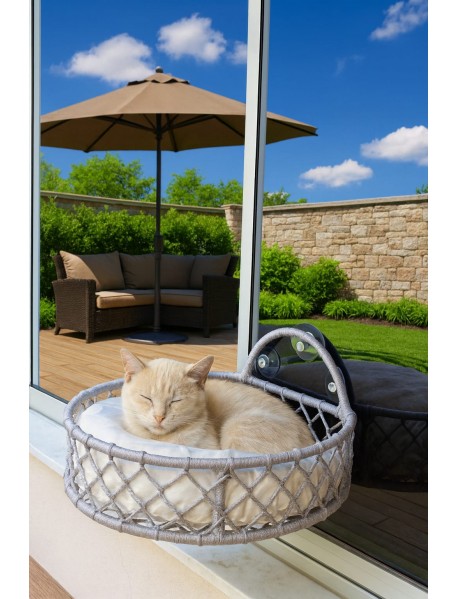 Kedi ve Küçük Irk Köpekler İçin Konforlu Yatak El İşçiliği Kedi ve Küçük Irk Köpekler İçin Konforlu Yatak El İşçiliği